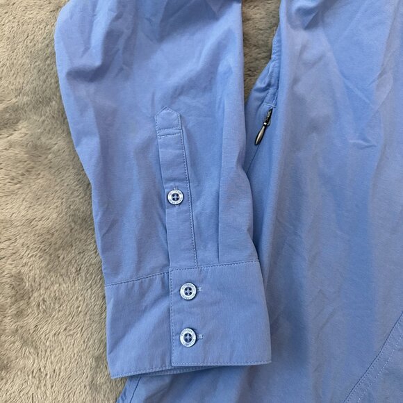 OR Outdoor Research Long Sleeve Wayward Shirt Women's XL Blue Outdoor Nylon - Picture 3 of 9